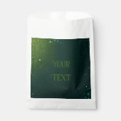 Elegantes Sparkle Design für Hochzeiten und Einlad Geschenktütchen (Vorderseite)