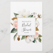 Elegantes Spiel der Magnolia Bride und des Groom T Flyer (Hinten)
