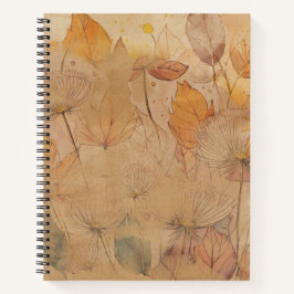 Elegantes SpiralNotebook mit gedrehten Linien Notizblock