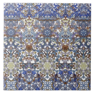 Elegantes Spitzemuster in der edlen FarbeKunst Fliese