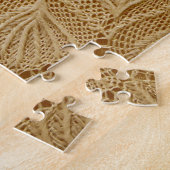 Elegantes Spitzengewebe: strukturierte Muster. Puzzle (Seite)