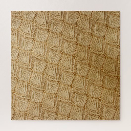 Elegantes Spitzengewebe: strukturierte Muster. Puzzle (Vertikal)