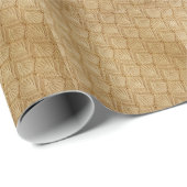 Elegantes Spitzengewebe: Texturierte Muster. Geschenkpapier (Rolleneckpunkt)