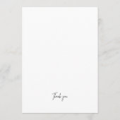 Elegantes Spy Wedding Foto Hunt Game Programm (Rückseite)