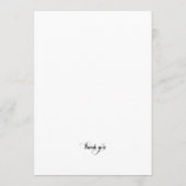 Elegantes Spy Wedding Foto Hunt Game Programm (Rückseite)