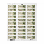 Elegantes St. Patrick’s Day Grünes Kleeblatt (Vorne)