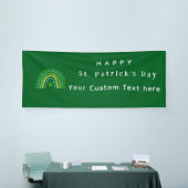 Elegantes St. Patrick's Day Party Banner (Messeveranstaltung)