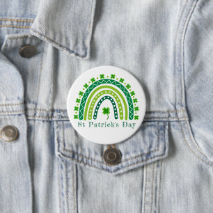 Elegantes St. Patrick's Day Party Button