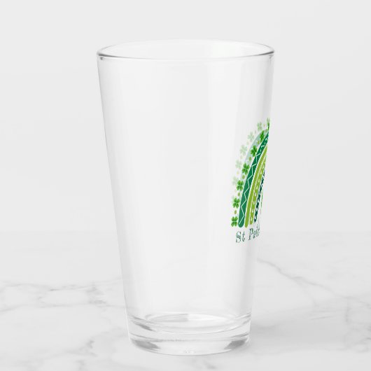 Elegantes St. Patrick's Day Party Glas (Rechts)