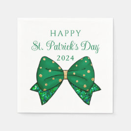 Elegantes St. Patrick's Day Party Serviette