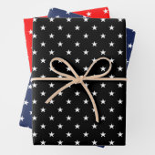Elegantes Stars Wrapping Paper Set Geschenkpapier Set (Beispiel)