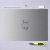 Elegantes Steigungs-Silber mit kundenspezifischem Seidenpapier (Handwerk)