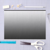 Elegantes Steigungsschwarzes zum Weiß Seidenpapier (Handwerk)