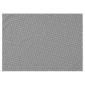 Elegantes Sternmuster Klasse Mod Cool Silver Gray Tischdecke (Vorderseite (Horizontal))