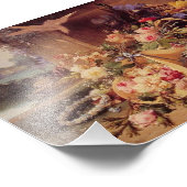 Elegantes Stillleben mit Blume von Eugene Bidau Fotodruck (Ecke)