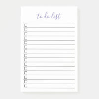 Elegantes stilvolles Chic Todo List Handwriting-Sk