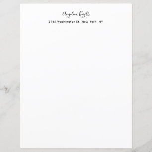 Elegantes, stilvolles, einzigartiges Handwriting-S