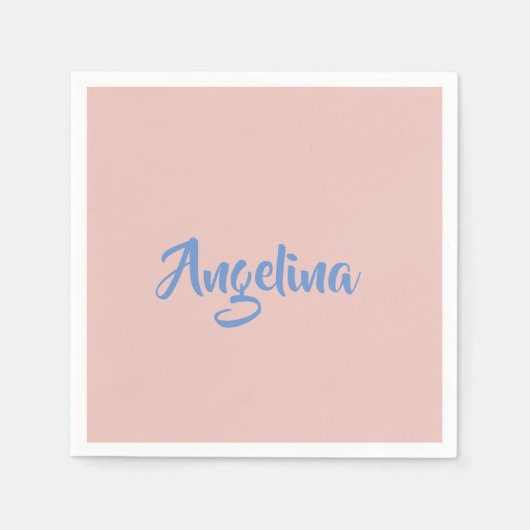 Elegantes, stilvolles, einzigartiges Handwriting-S Serviette (Vorderseite)