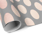 elegantes stilvolles geschenkpapier (Rolleneckpunkt)