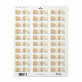 Elegantes, stilvolles Gold, Herz (Vorne)