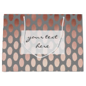 elegantes stilvolles große geschenktüte (Vorderseite)