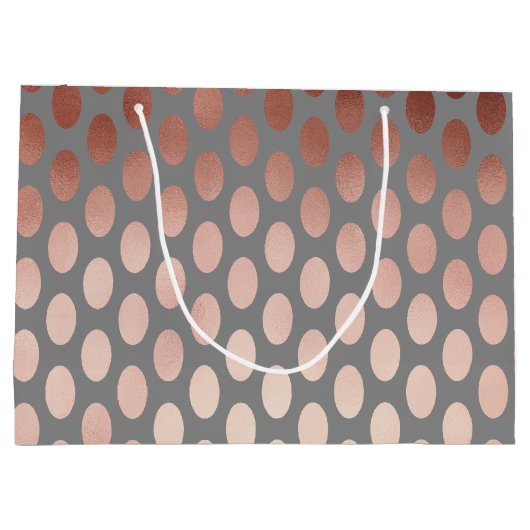 elegantes stilvolles große geschenktüte (Rückseite)