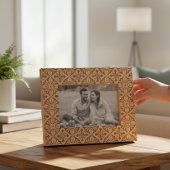 Elegantes, stilvolles modernes Muster Geätzte Rahmen