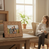 Elegantes, stilvolles modernes Muster Geätzte Rahmen