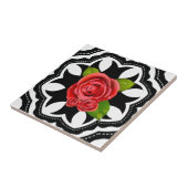 Elegantes stilvolles romantisches Floral Modernes  Fliese (Seite)