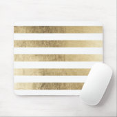 Elegantes stilvolles trendy Imitatgoldmoderner Mousepad (Mit Mouse)
