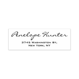 Elegantes stilvolles Trendy Modern Handwriting Scr Permastempel