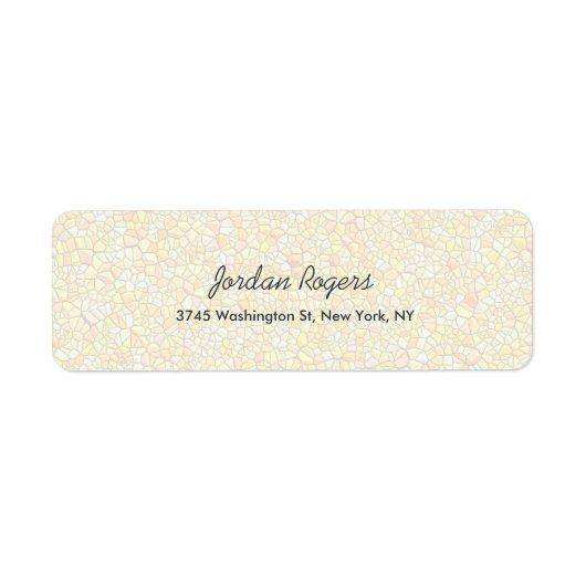 Elegantes Stone Wall Muster Beruflich Moderne (Vorne)