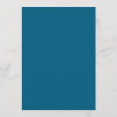 Elegantes Strandempfangsmenü Menükarte (Rückseite)