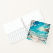 Elegantes Strandtagebuch Notizblock (Innenseite)