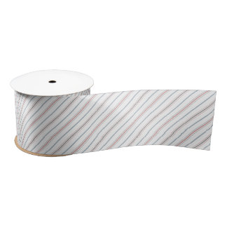 Elegantes Streifenmuster. Satinband