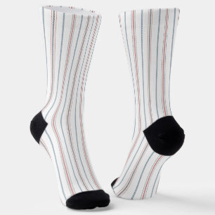Elegantes Streifenmuster. Socken