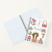 Elegantes Strickjournal  Notizblock (Innenseite)