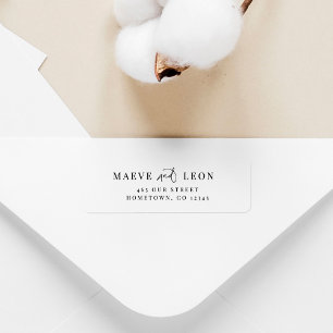 Elegantes, stylisches Script Modernes Chic Wedding
