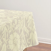 Elegantes subtile Beige Creme Floral Muster Tischdecke (Beispiel)