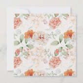 Elegantes Summer Garden Floral Brautparty (Rückseite)