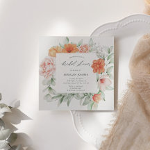 Elegantes Summer Garden Floral Brautparty