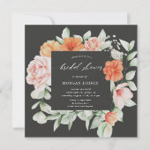 Elegantes Summer Garden Floral Brautparty (Vorderseite)