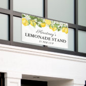 Elegantes Summer Lemonade Stand Banner (Äußeres Gebäude)