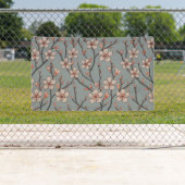 Elegantes süß rosa Blume Blossom Kirschmuster Banner (Insitu)