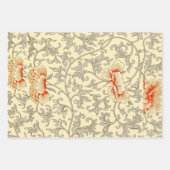 Elegantes süß rosa Blume Blossom Kirschmuster Geschenkpapier Set (Vorderseite 2)