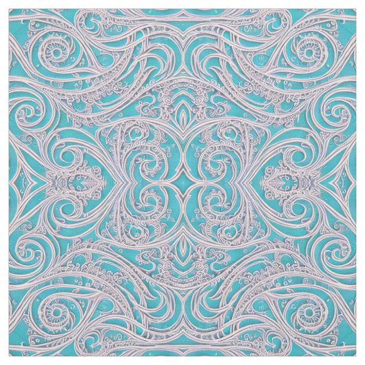 Elegantes symmetrisches Wirbel Stoff (Muster)