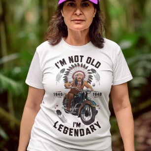 Elegantes T-Shirt: Ich bin nicht alt, ich bin klas T-Shirt