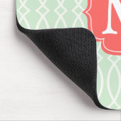 Elegantes tadelloses modernes Gitter Mousepad (Ecke)