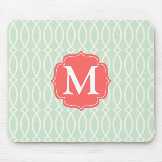Elegantes tadelloses modernes Gitter Mousepad (Vorne)