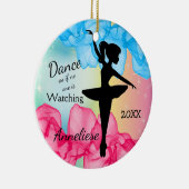 Elegantes Tanzen Ballerina Keramik Ornament (Rechts)